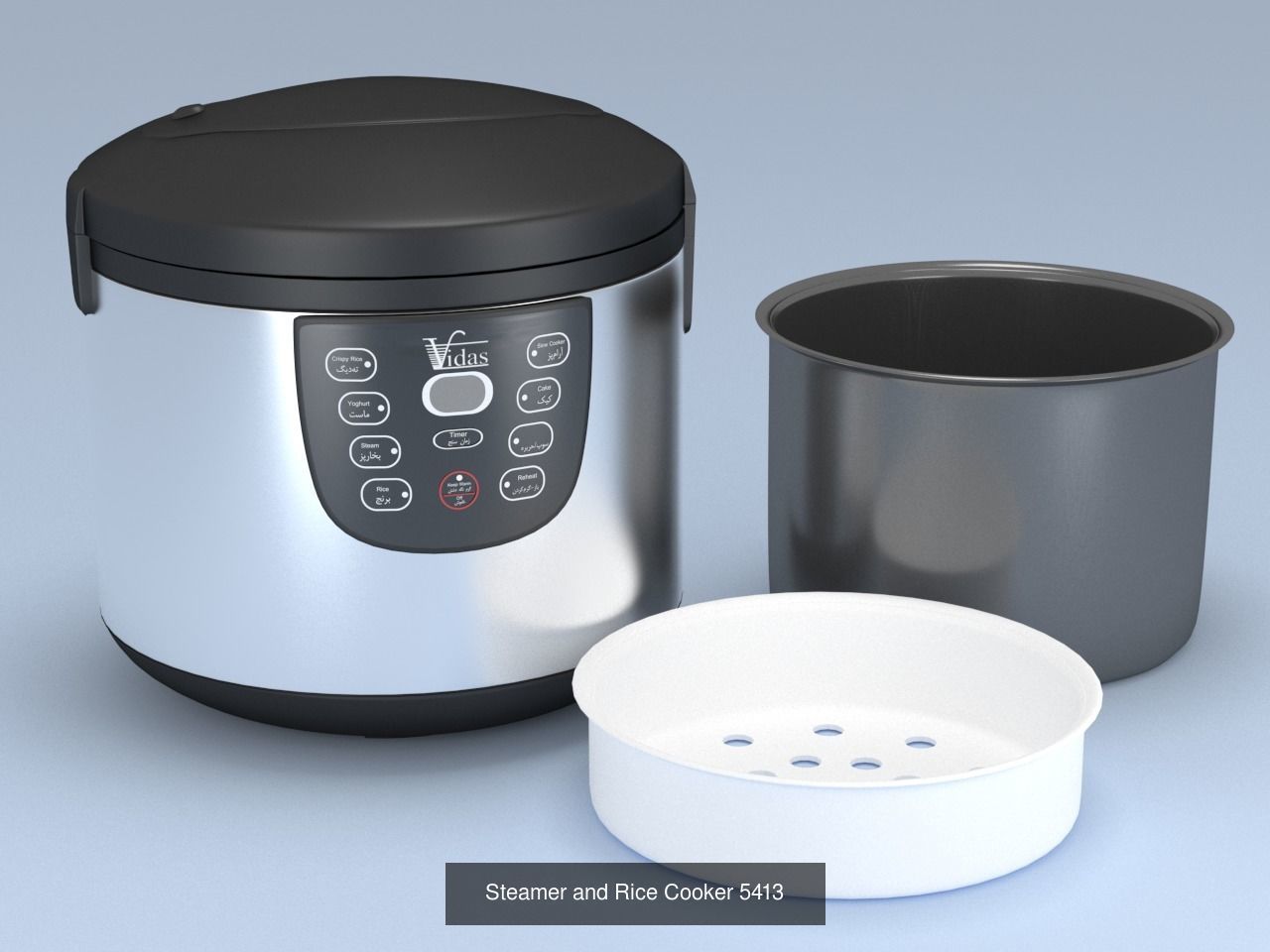 Kitchen appliances 3D Model Collection_9