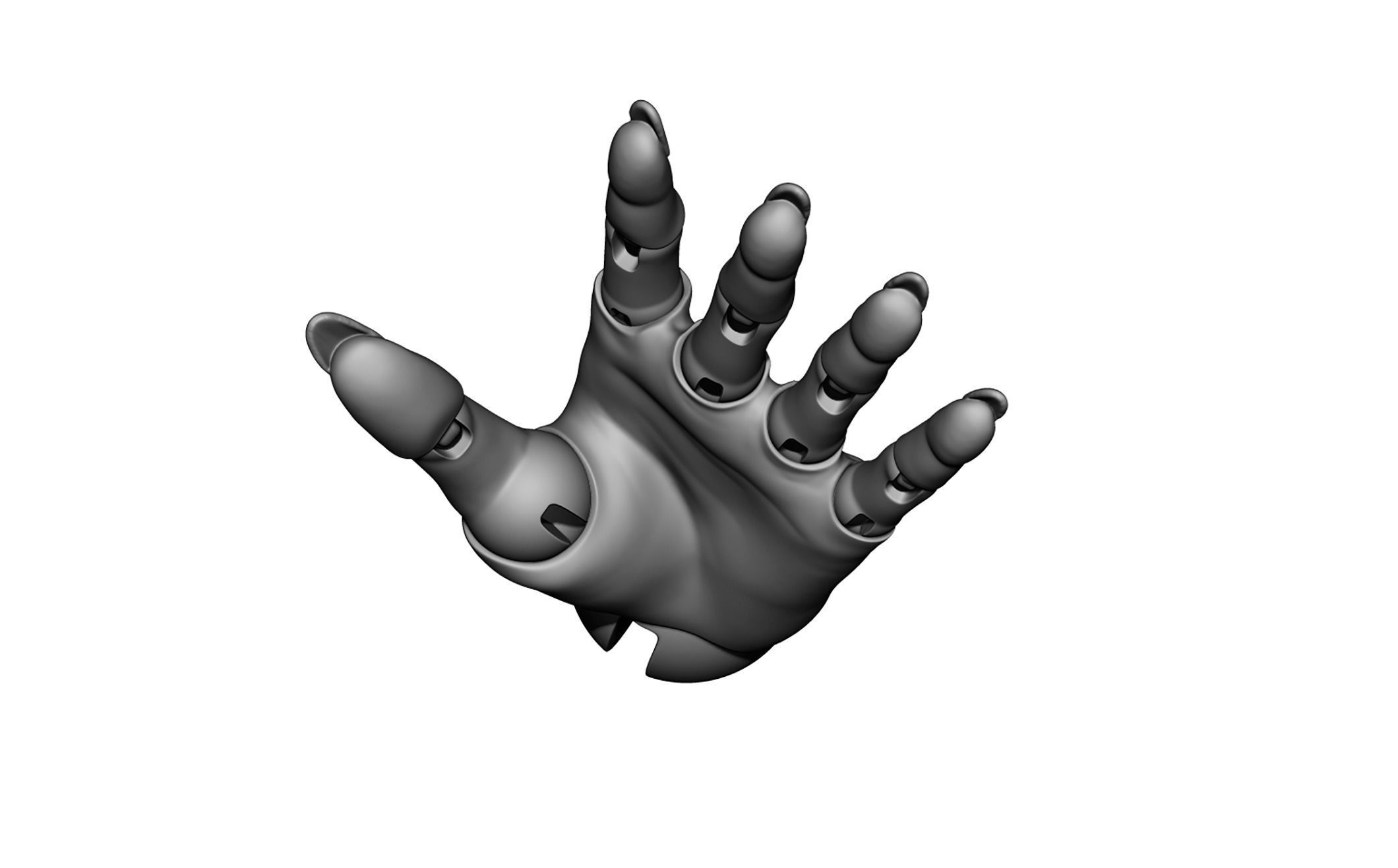 Articulated arms Hand bjddoll 3DHands JointedHands BJDHands 3D model_6