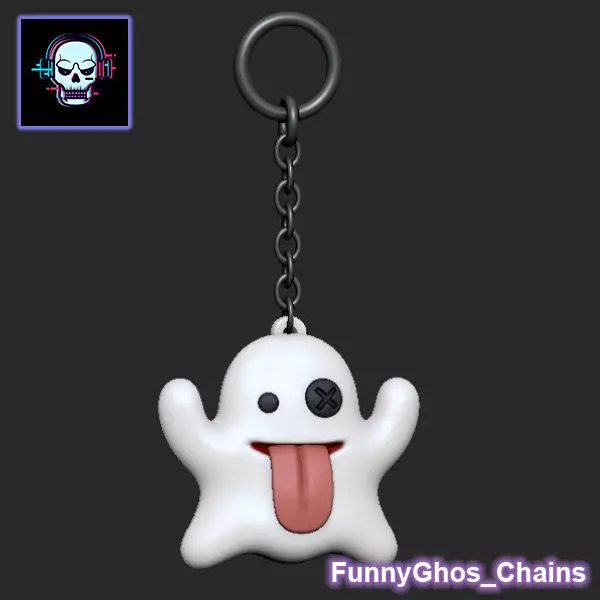FUNNYGHOS CHAINS Free 3D print model