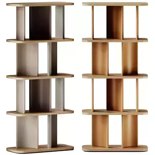 Parentesi DM Bookcase Double sided by Morica Design