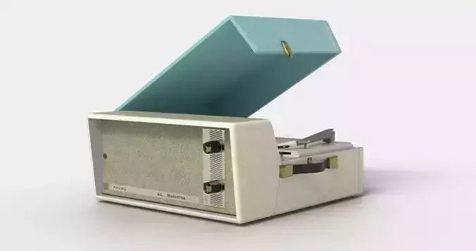 Vintage Philips Turntable Late 1960s