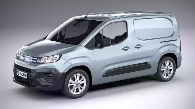 Peugeot Partner 2024 3D model