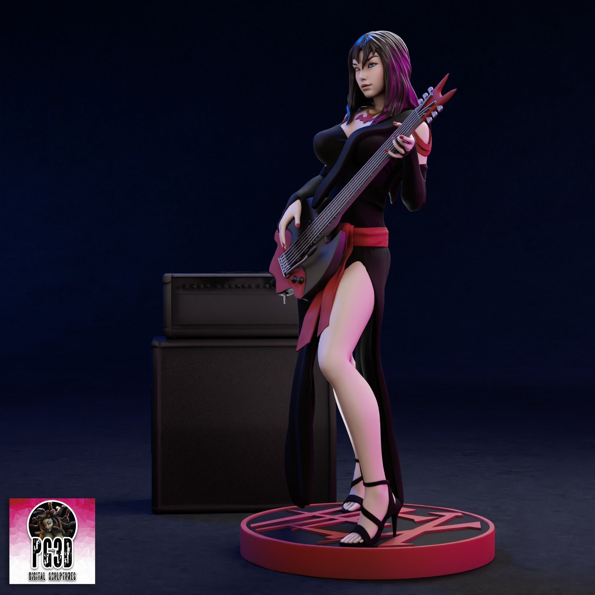 SCOOBY DOO HEX THORN - 1TO10 STL FILE 3D PRINT MODEL 3D print model_5