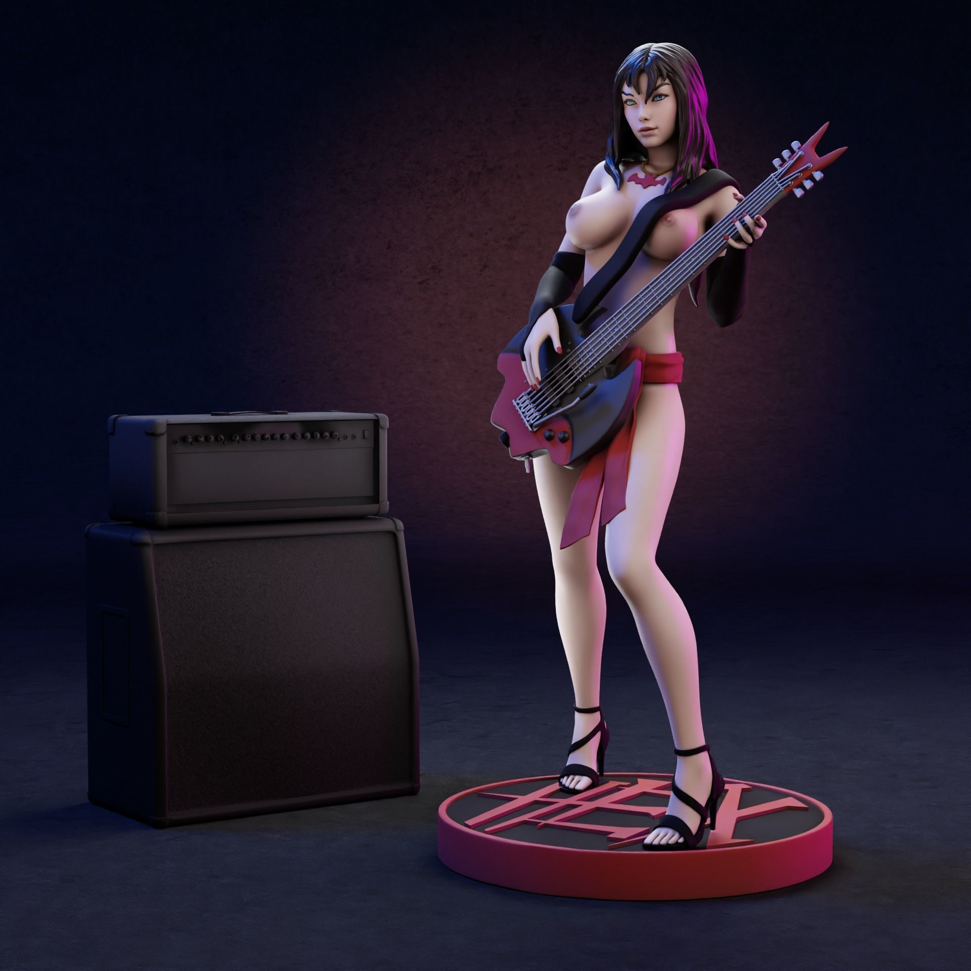 SCOOBY DOO HEX THORN - 1TO10 STL FILE 3D PRINT MODEL 3D print model_10