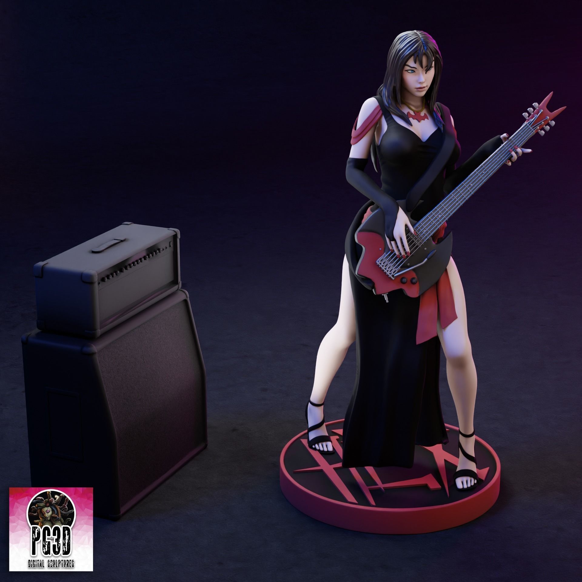 SCOOBY DOO HEX THORN - 1TO10 STL FILE 3D PRINT MODEL 3D print model_4