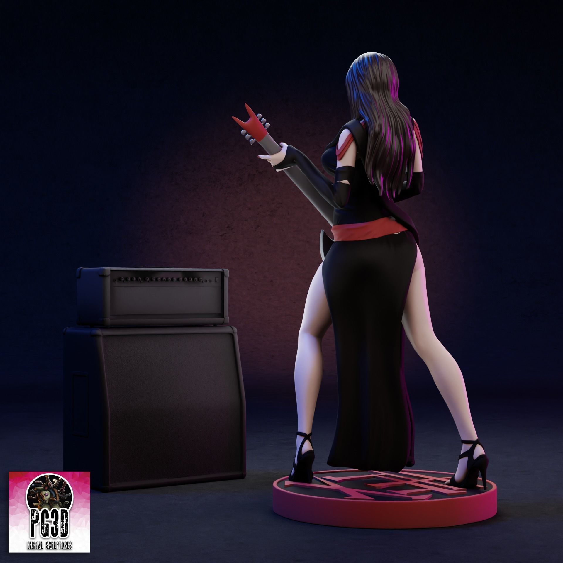 SCOOBY DOO HEX THORN - 1TO10 STL FILE 3D PRINT MODEL 3D print model_7