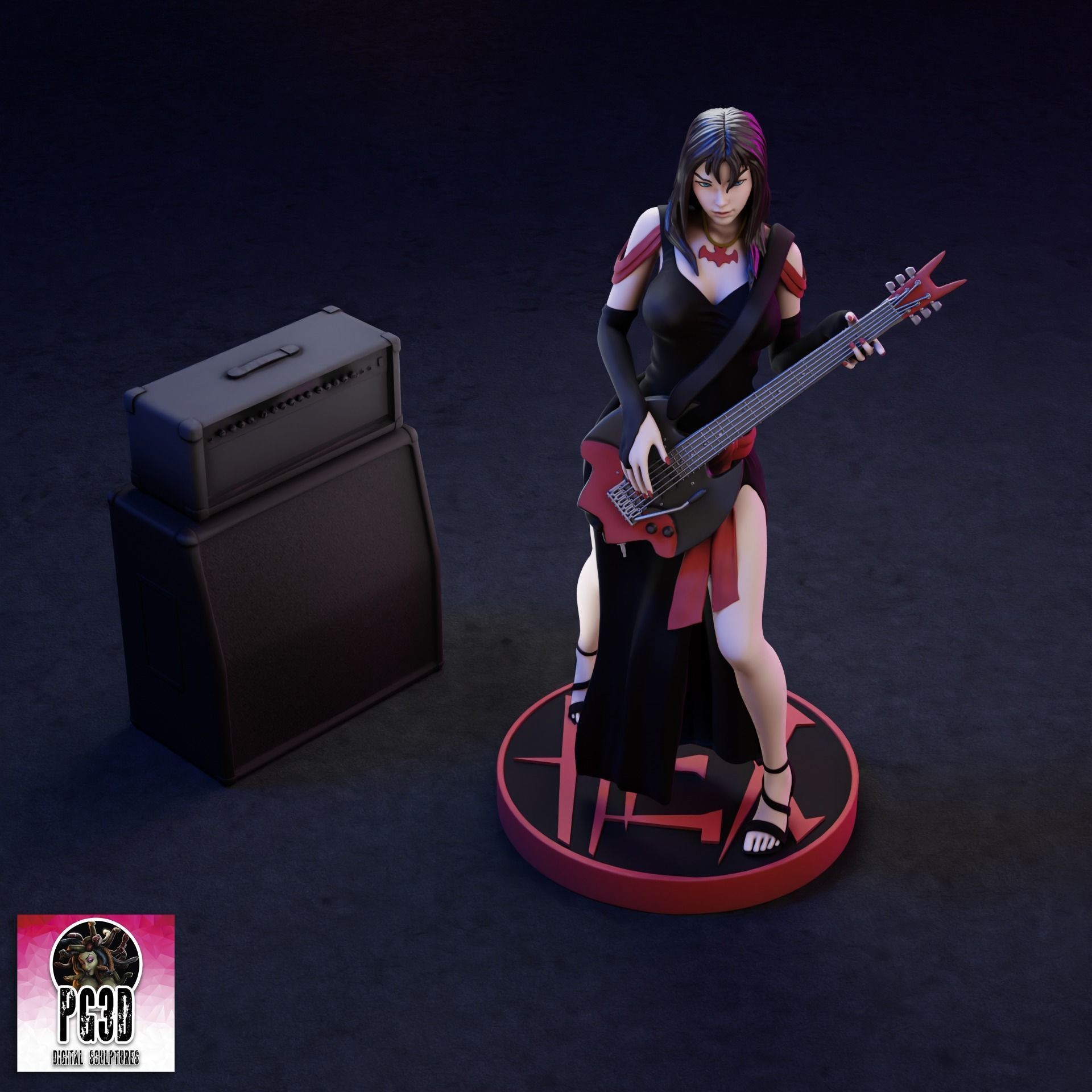 SCOOBY DOO HEX THORN - 1TO10 STL FILE 3D PRINT MODEL 3D print model_6