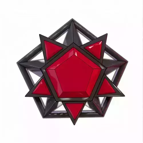 V Rising 3D Pendant Jewelry 3D model