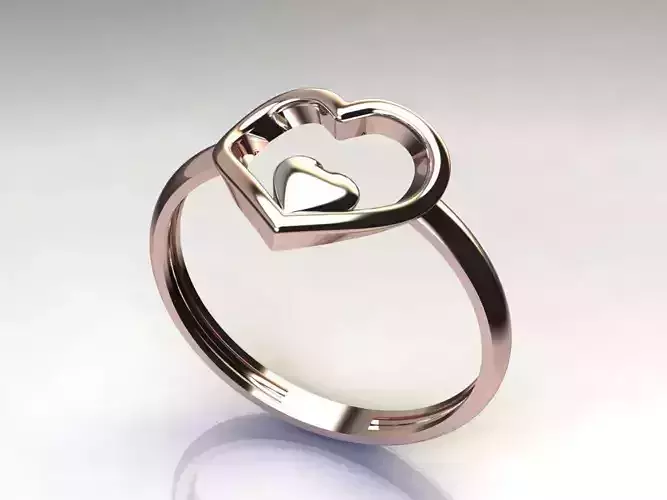 Heart ring 20