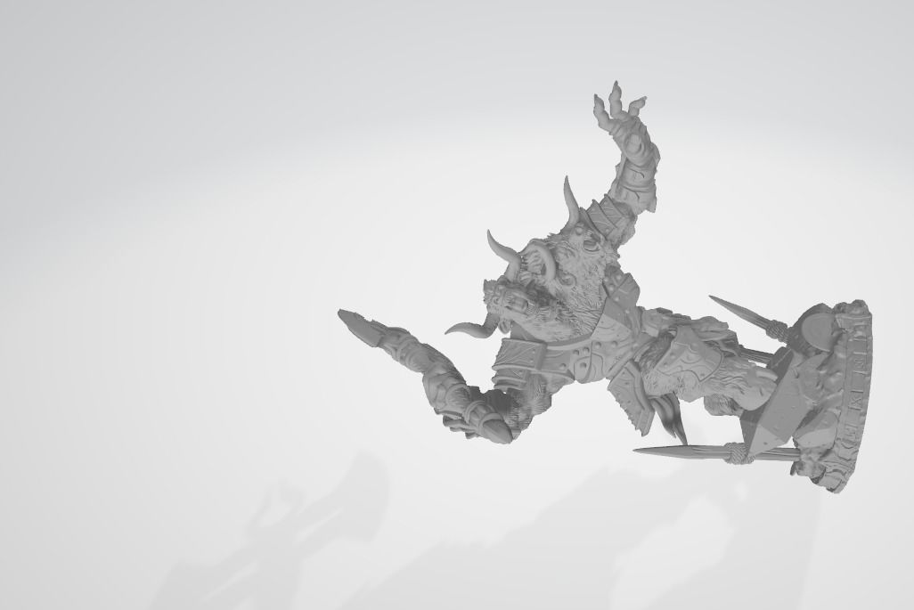 Twinhorn The Maruder 3D print model_1