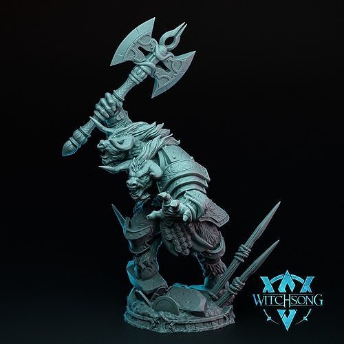 Twinhorn The Maruder 3D print model