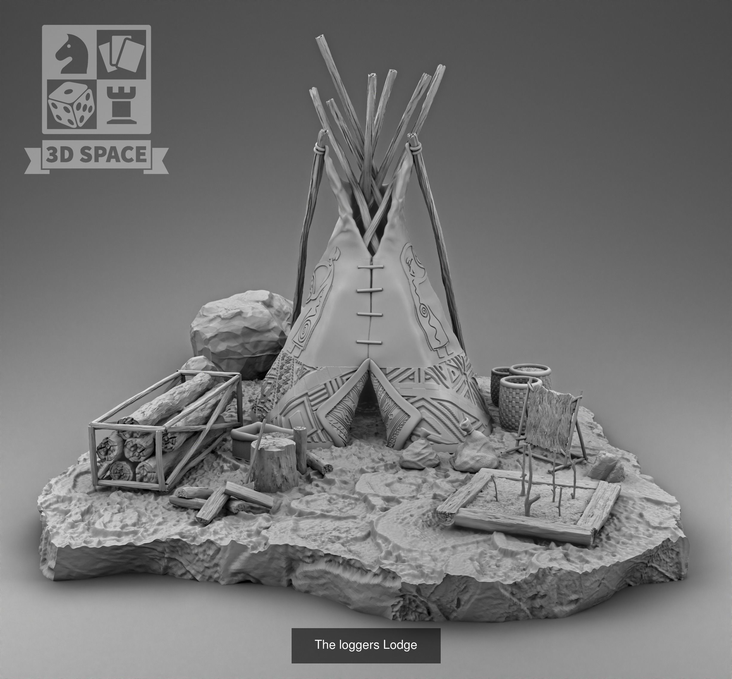 Native American 3D Model Collection_6