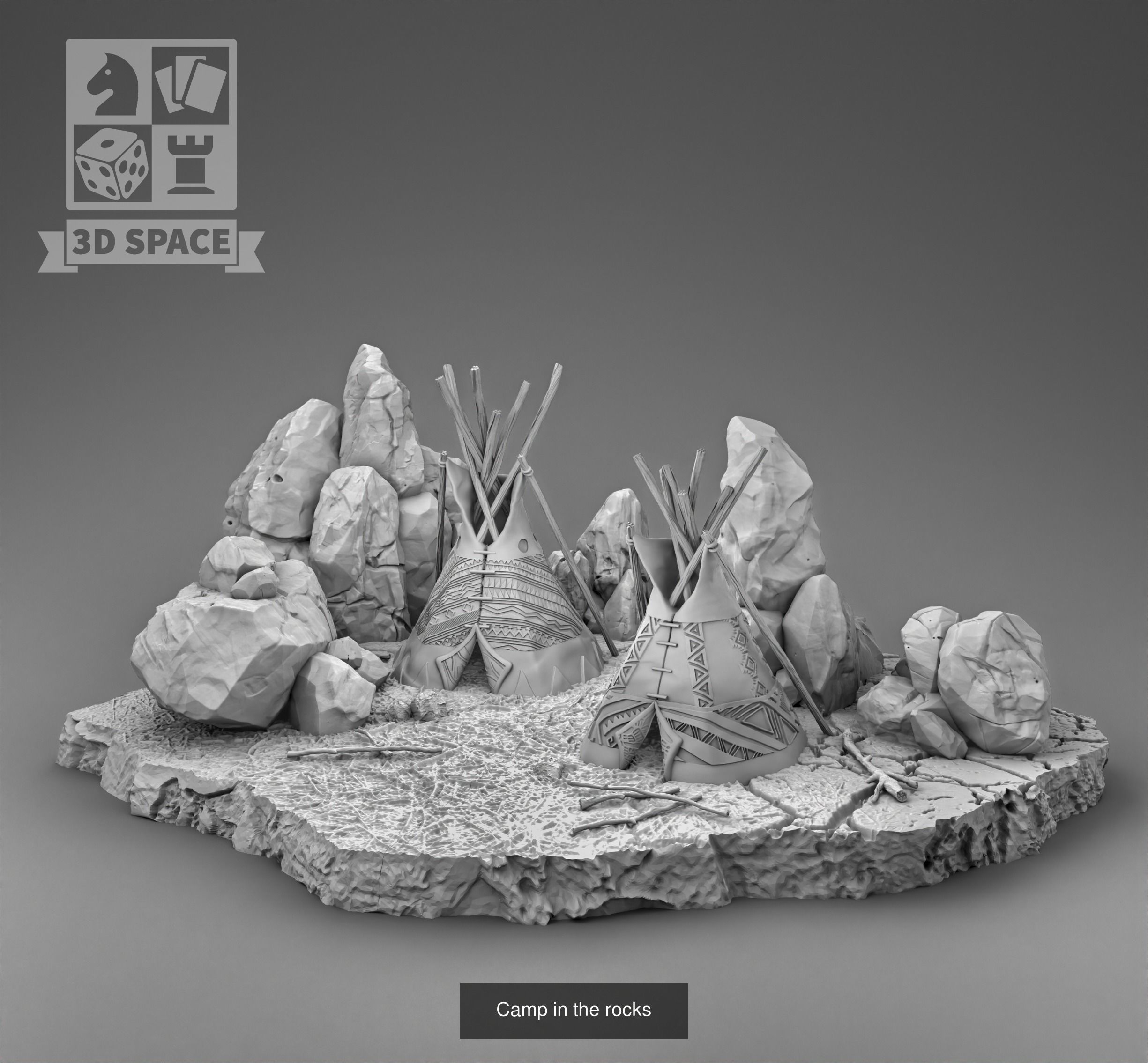 Native American 3D Model Collection_10