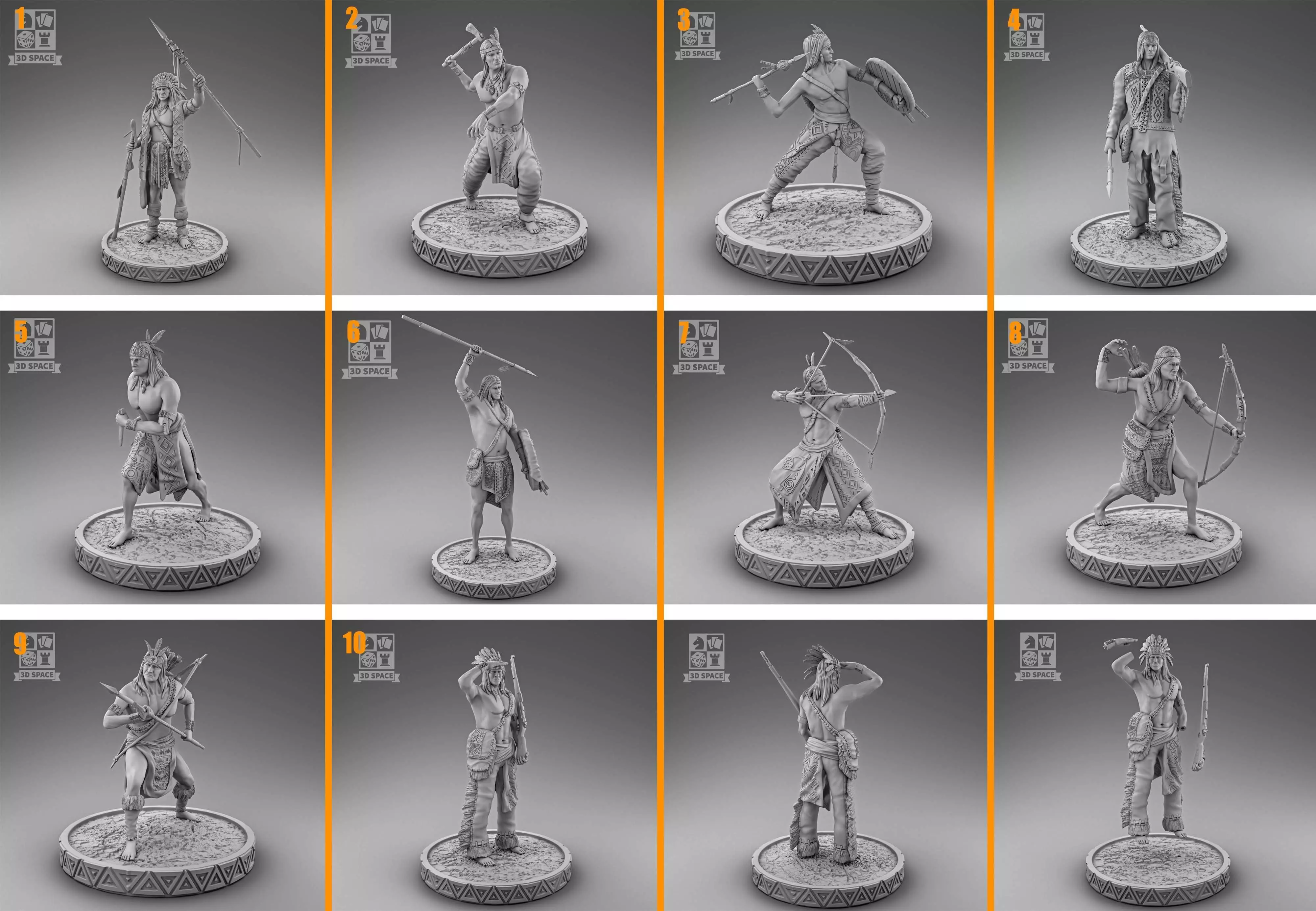 Native American 3D Model Collection_0