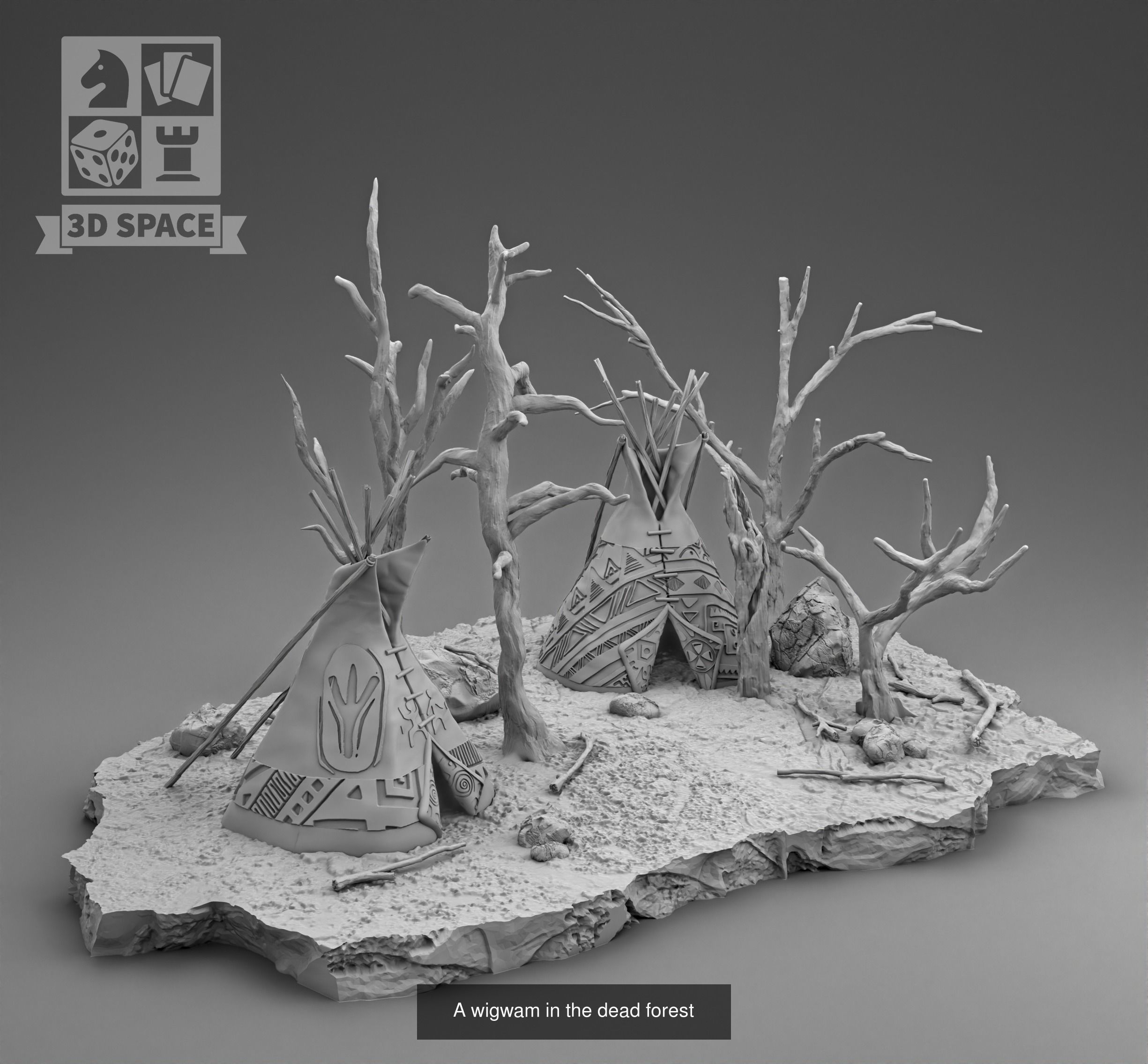 Native American 3D Model Collection_11