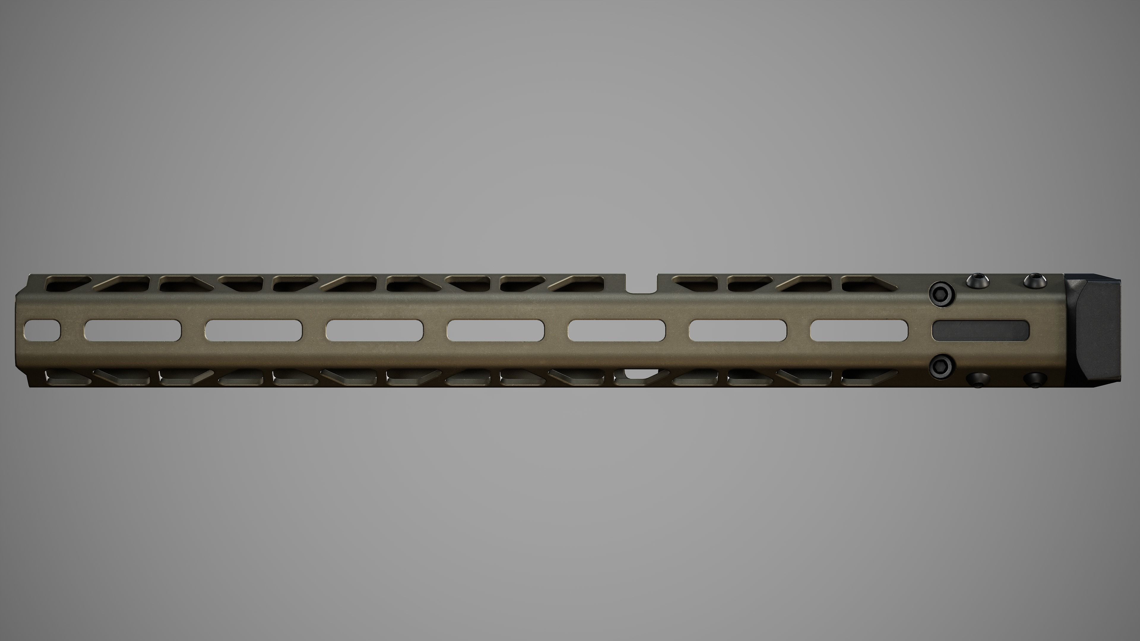 MMS Handguards - Replica Low-poly 3D model_15