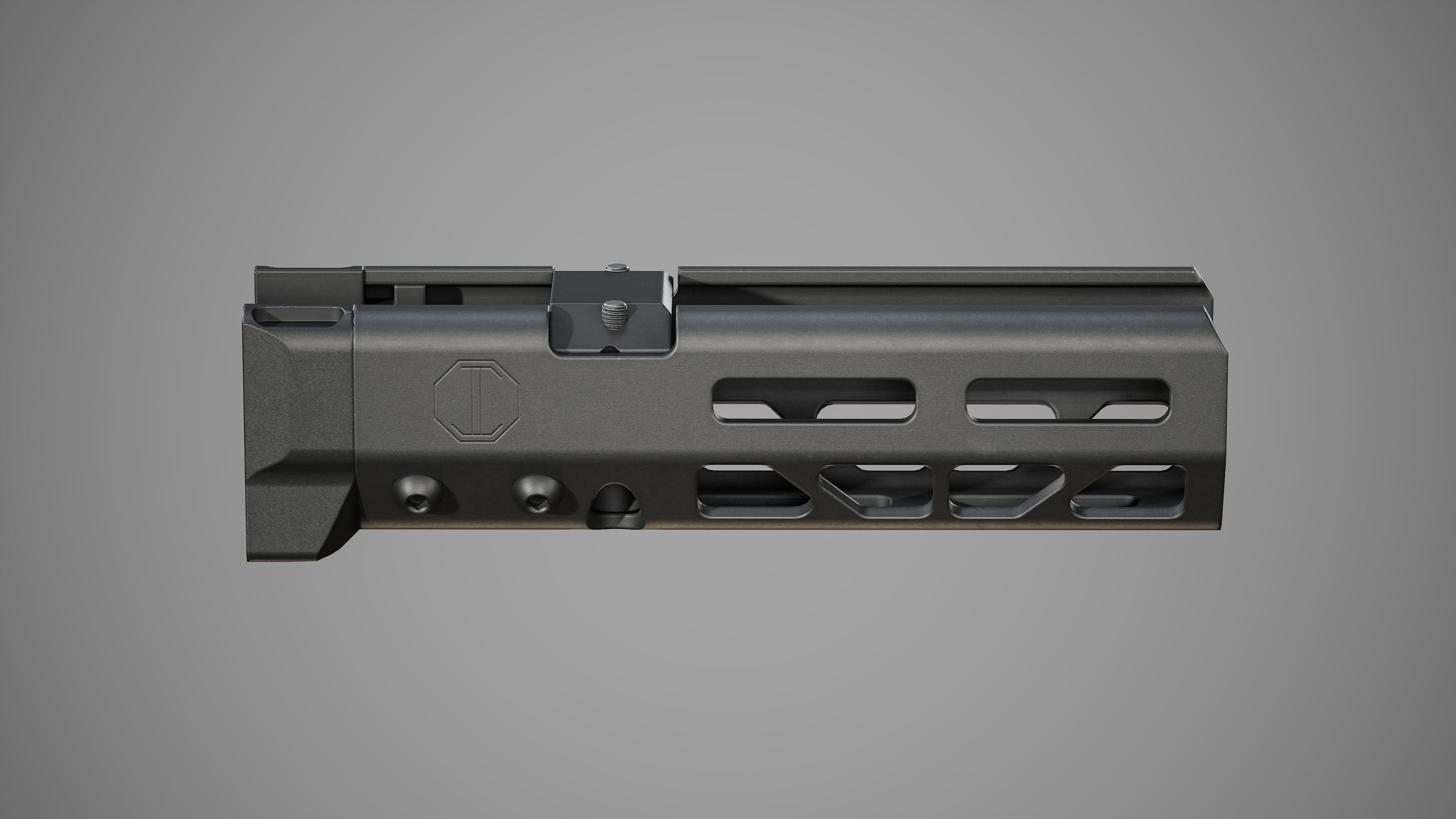 MMS Handguards - Replica Low-poly 3D model_12