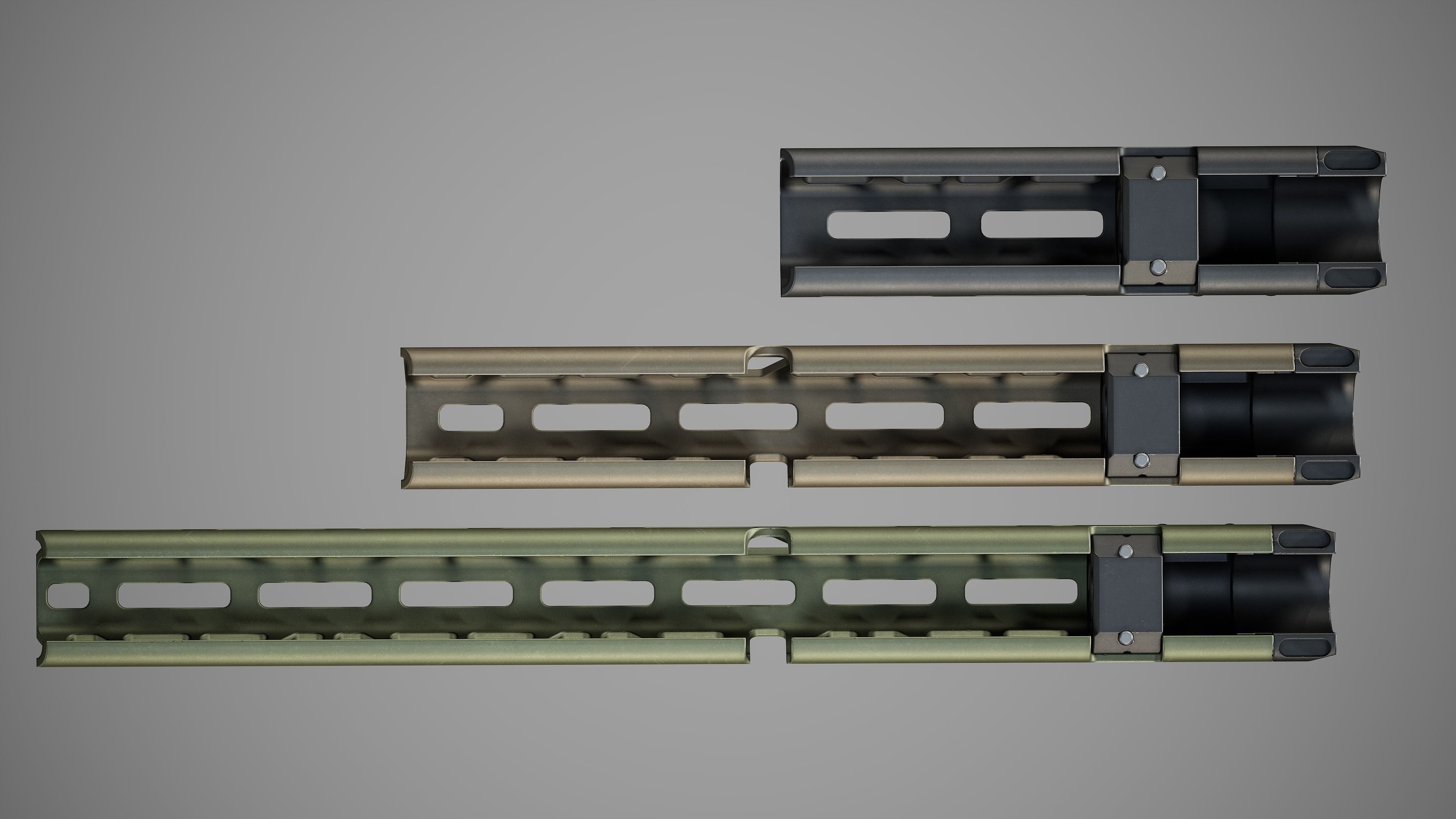 MMS Handguards - Replica Low-poly 3D model_20