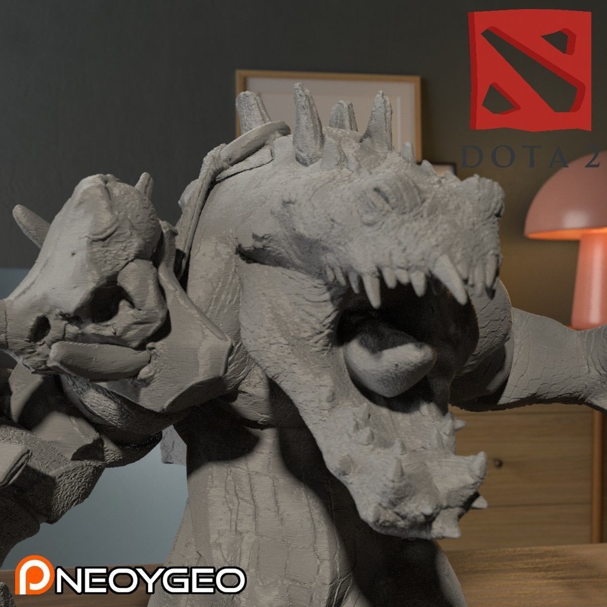PRIMAL BEAST - DOTA 2 3D print model_4