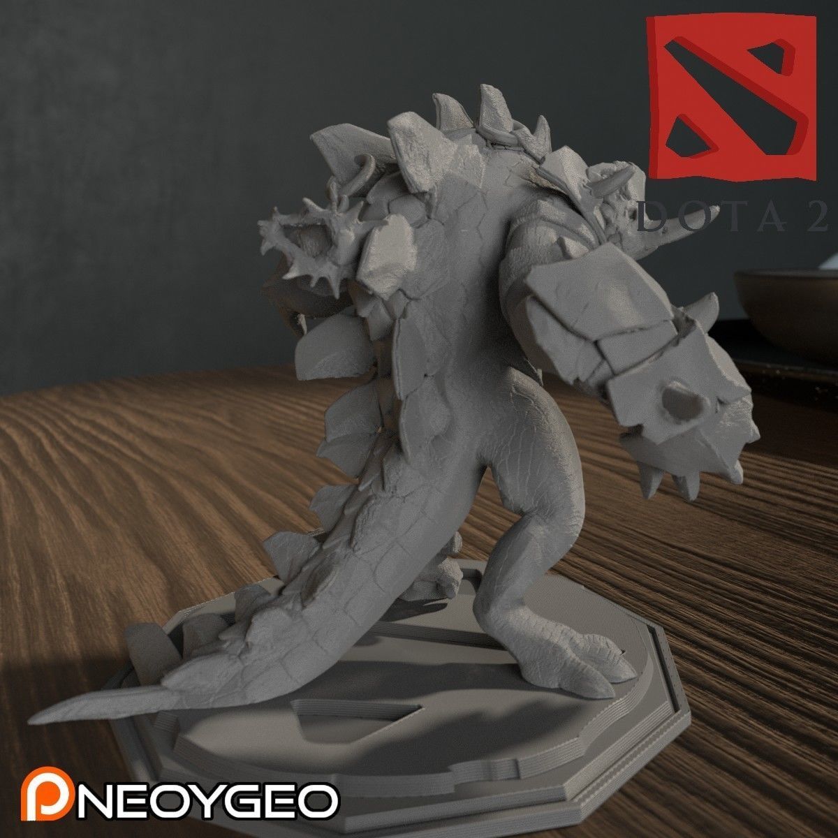 PRIMAL BEAST - DOTA 2 3D print model_3