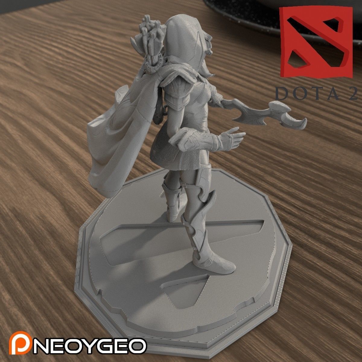 DROW RANGER - DOTA 2 3D print model_4