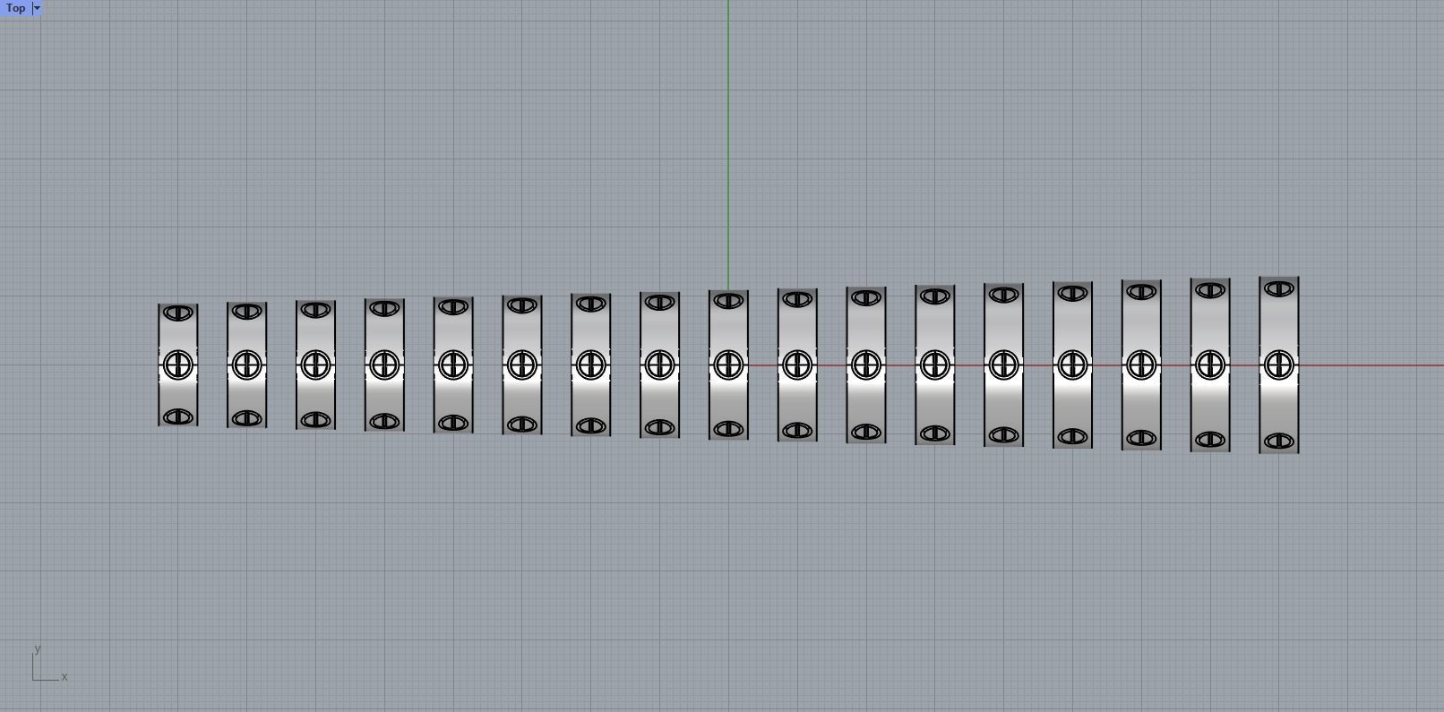 Screw Rings 3D print model_9