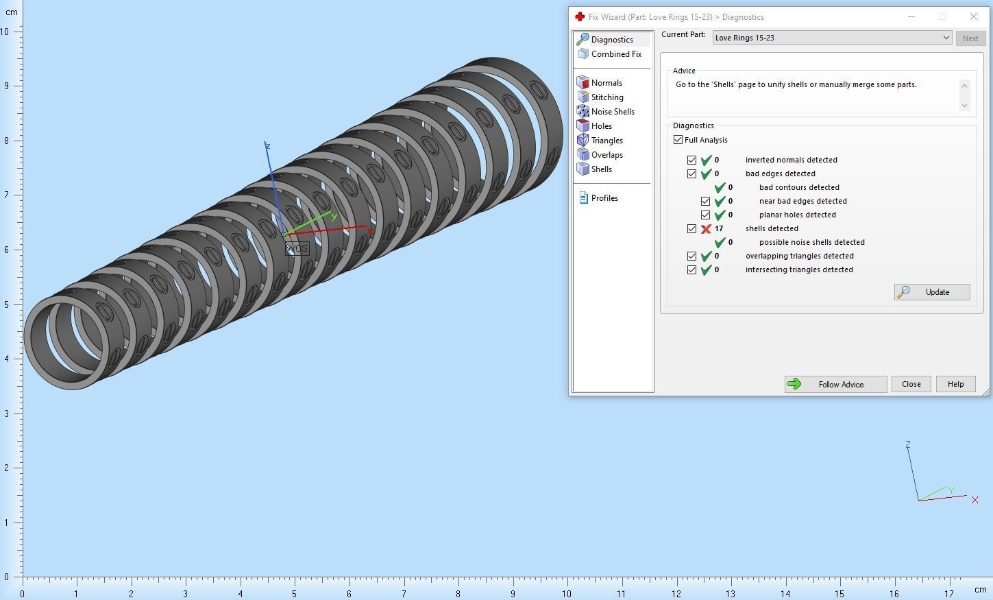 Screw Rings 3D print model_11