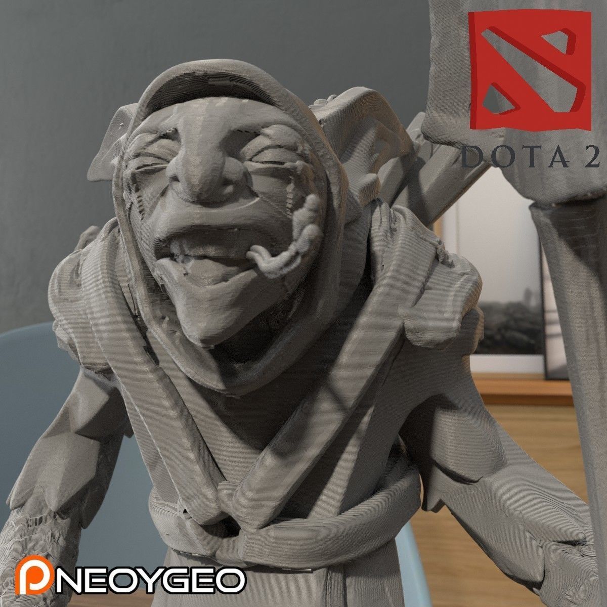 MEEPO - DOTA 2 3D print model_1
