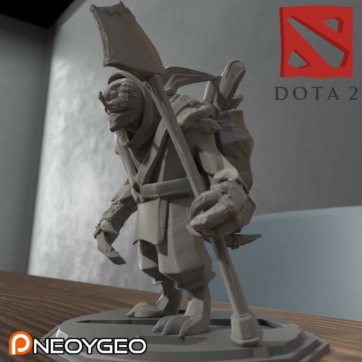MEEPO - DOTA 2 3D print model_3