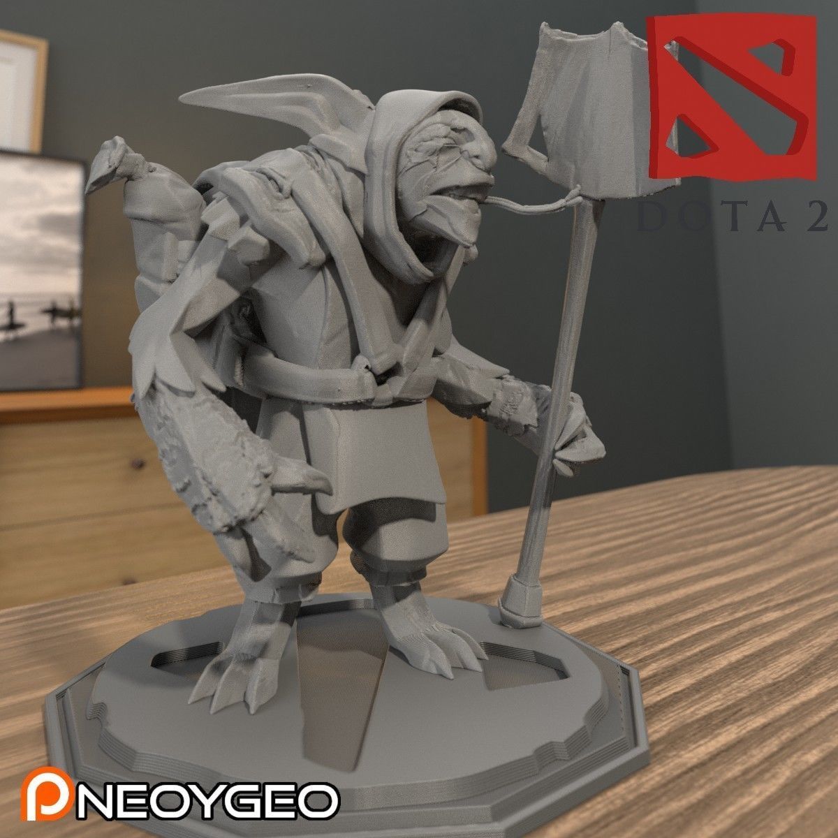 MEEPO - DOTA 2 3D print model_2