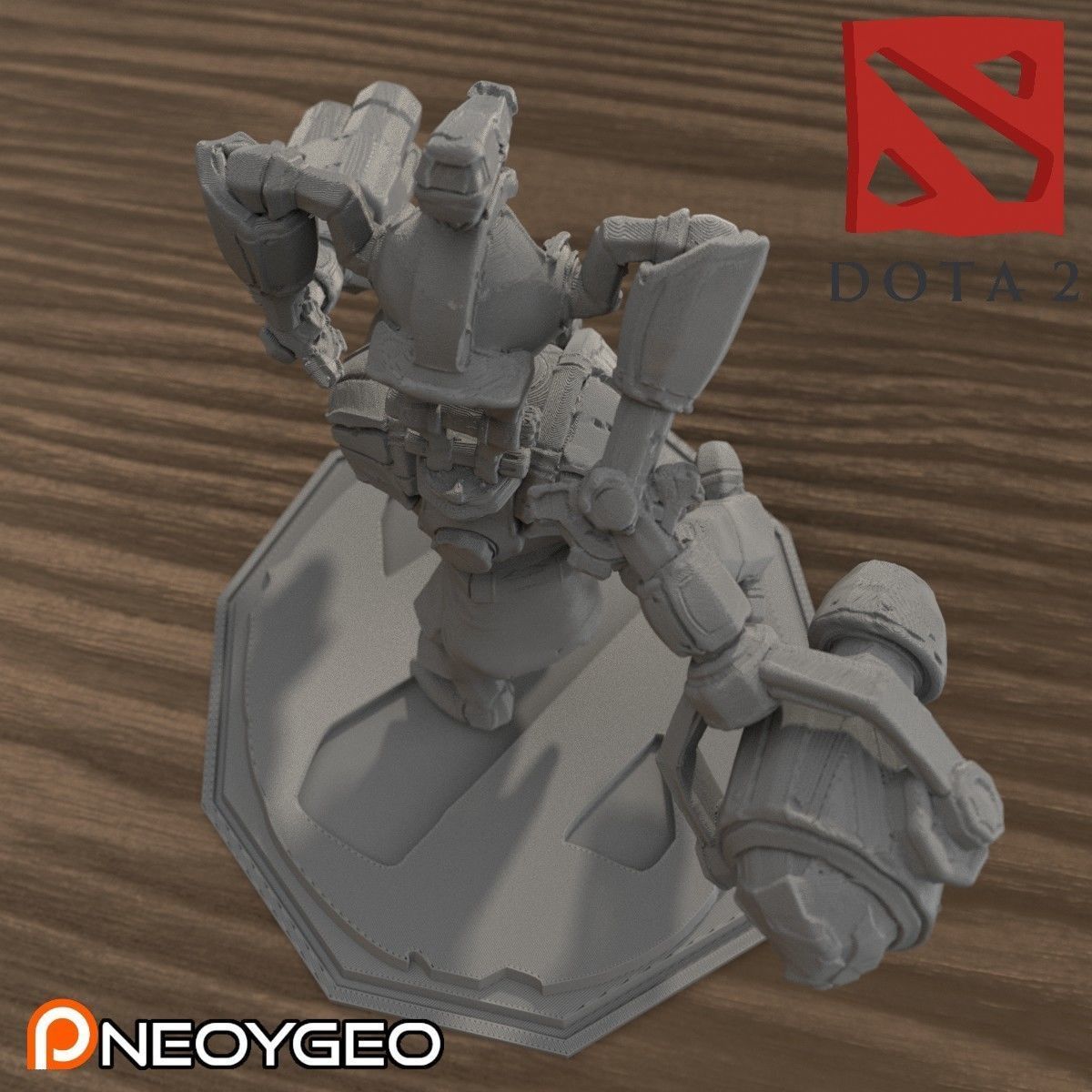TINKER - DOTA 2 3D print model_4