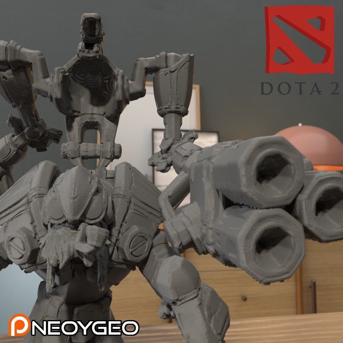 TINKER - DOTA 2 3D print model_1