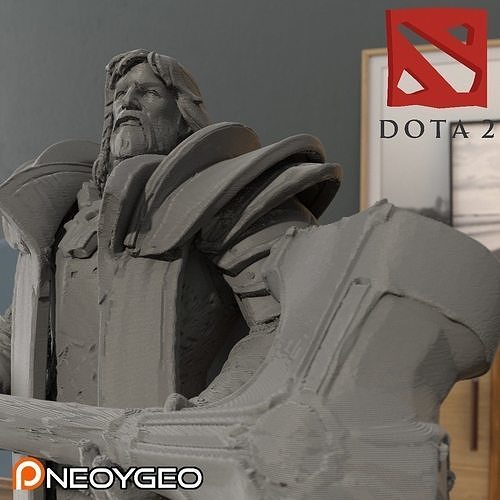 OMNIKNIGHT - DOTA 2 3D print model