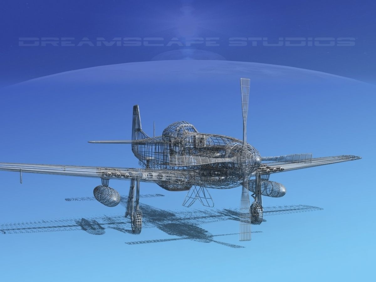 P-51D Mustang Dutchess of Manhattan 3D model_15