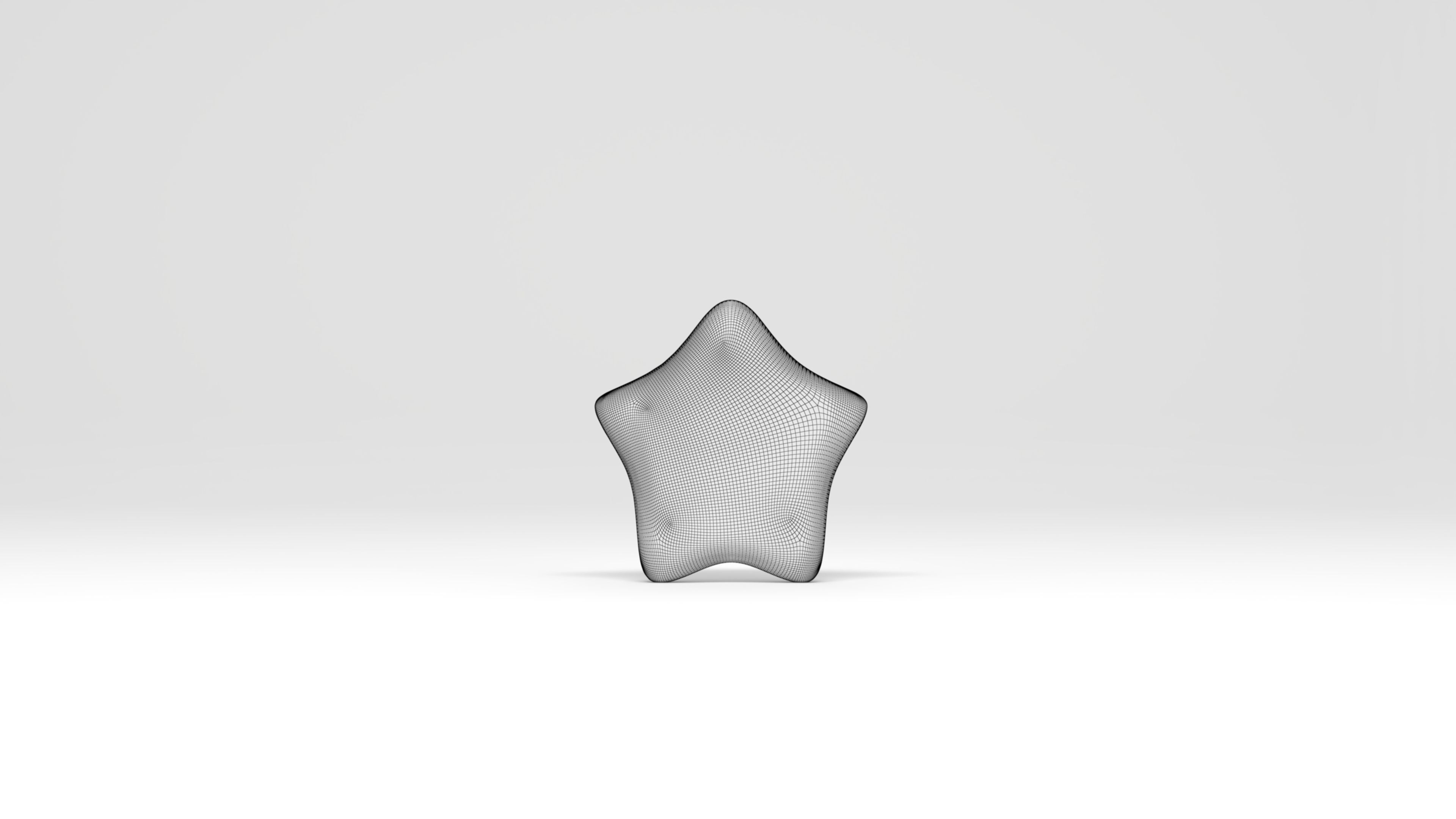 Sea Star Summer Icon 3D model_6