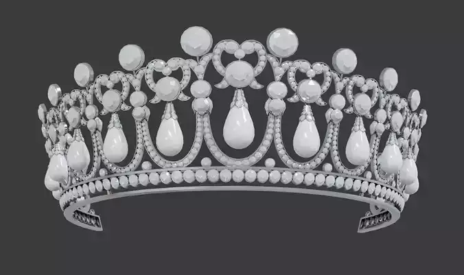 The Cambridge Lovers Knot Tiara