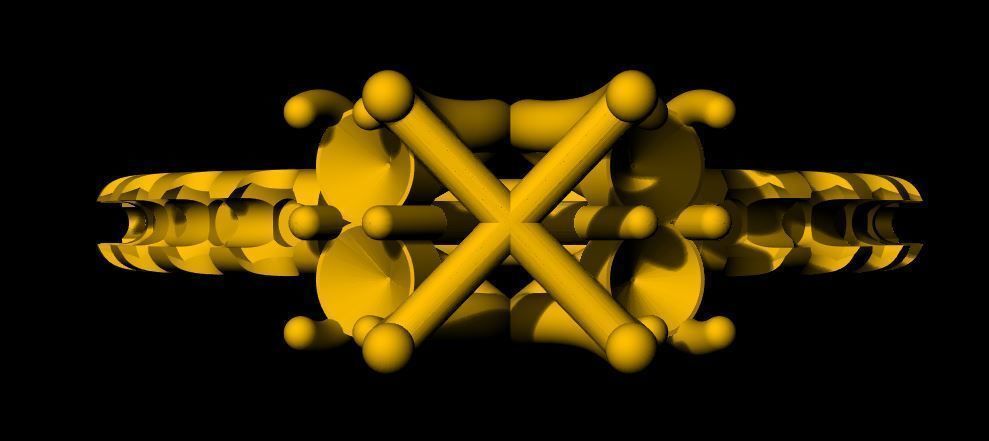 daimond ring 3dm and stl file 3D print model_4