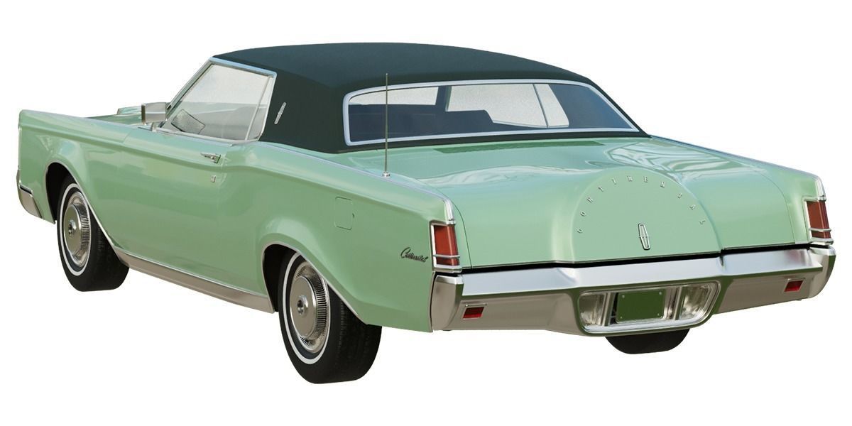 1971 Lincoln Continental Mark III 3D model_5