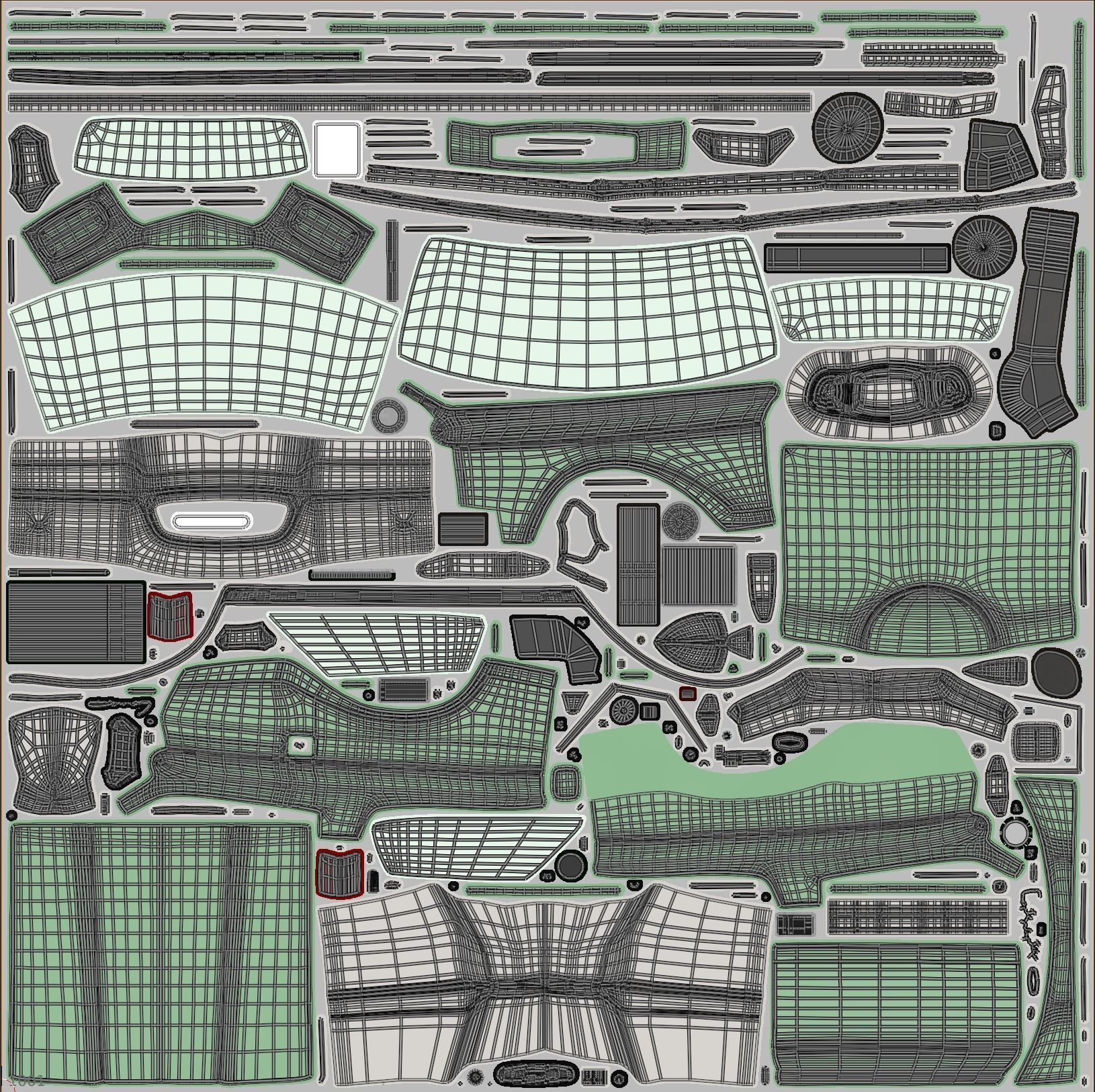 1971 Lincoln Continental Mark III 3D model_13