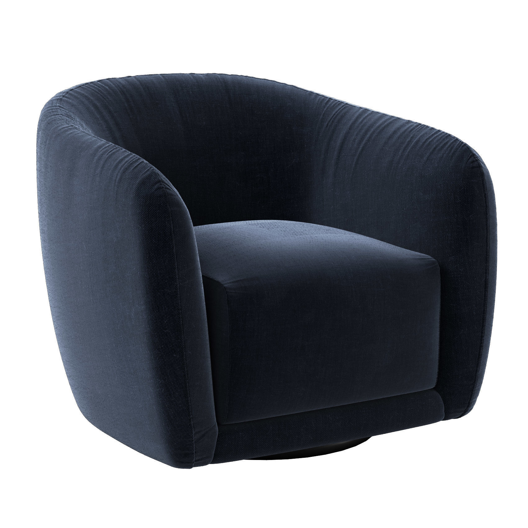 Addie Swivel Armchair 3D model_4