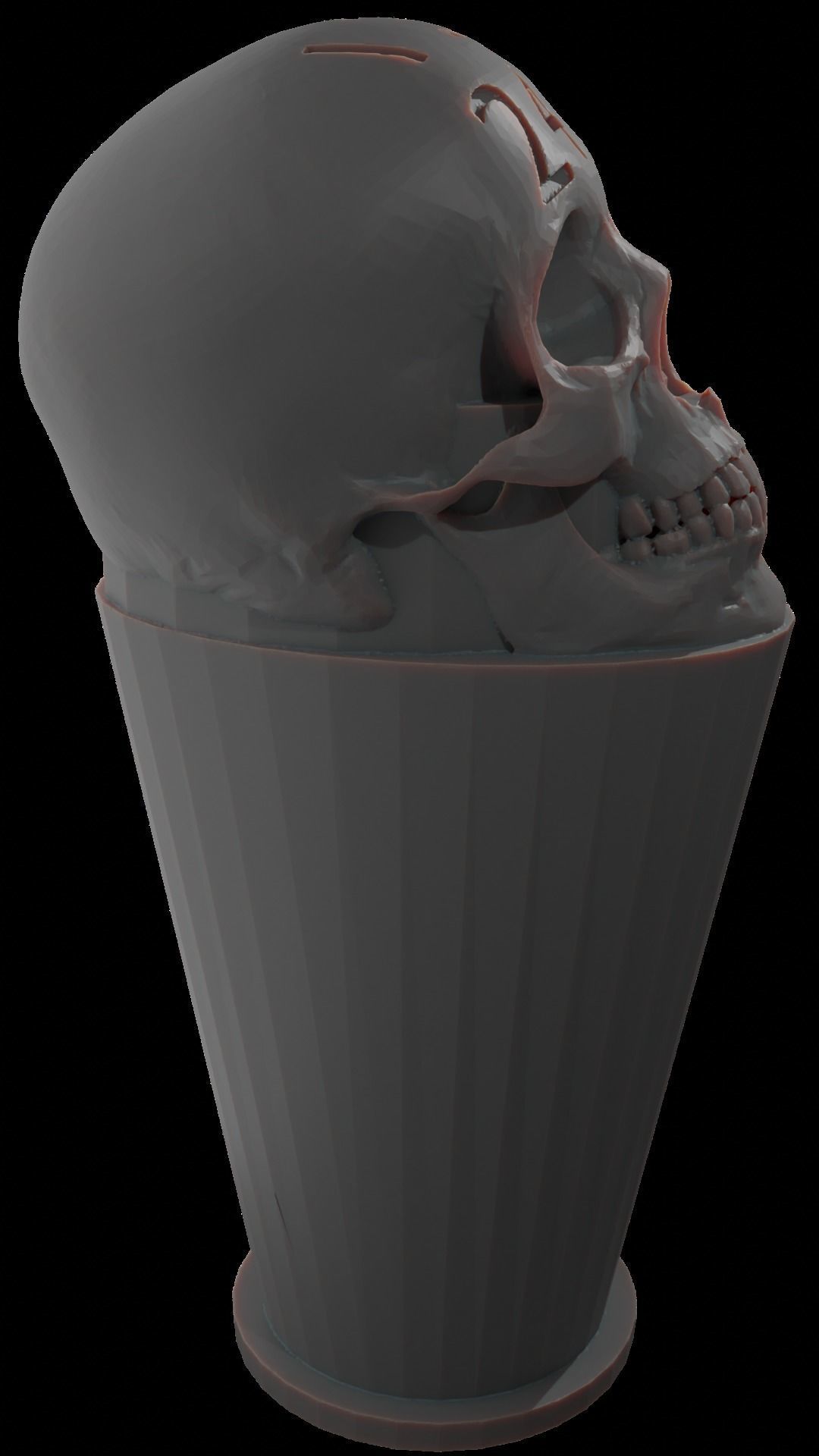 Gear-Shift lever Citroen C5 3D print model_3