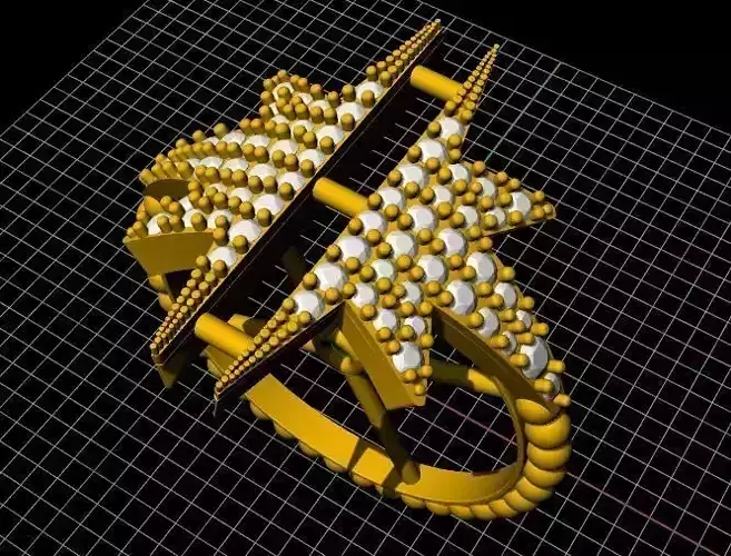 star ring 3dm and stl file