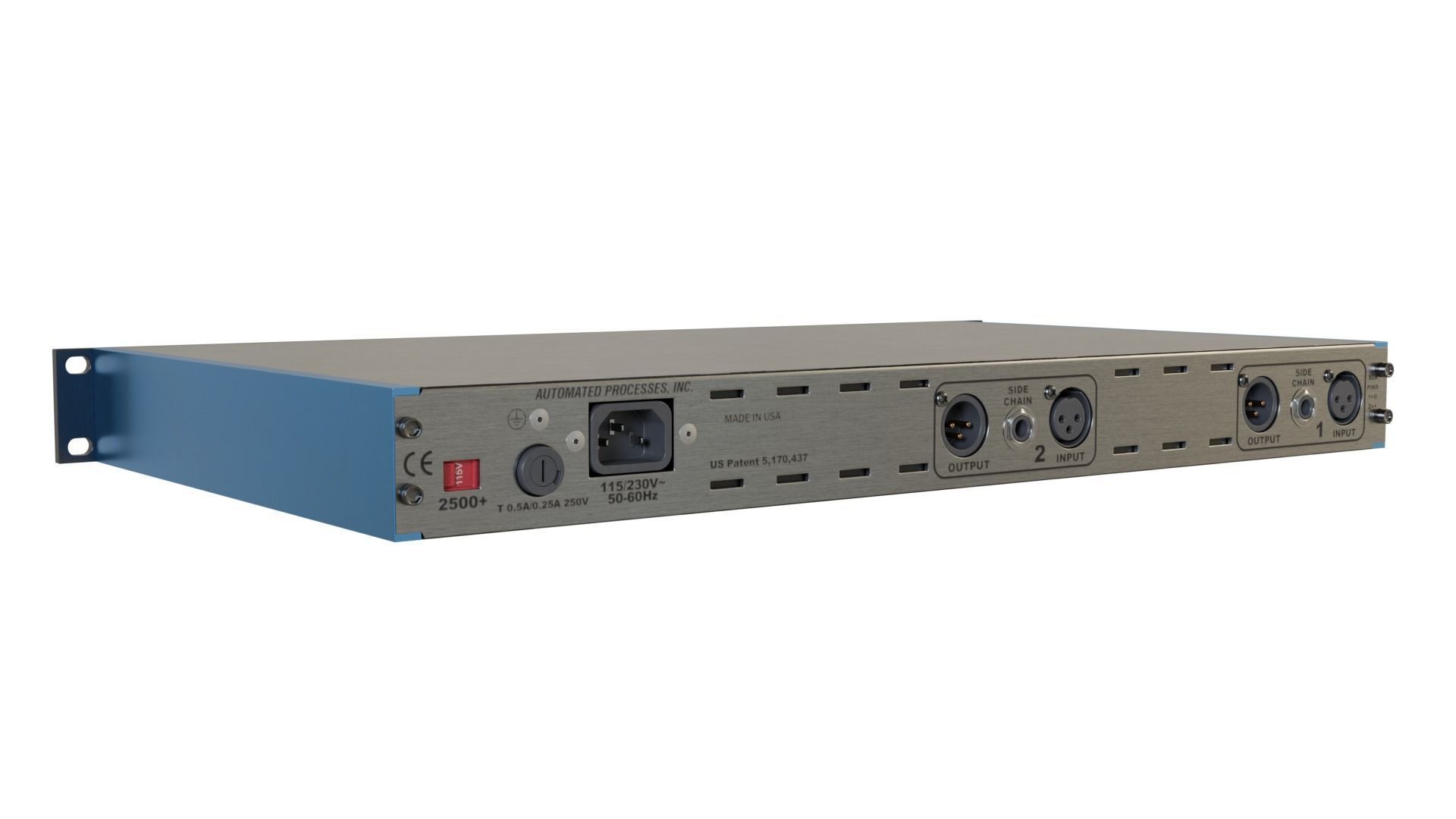 API 2500 Stereo Bus Compressor 3D model_4