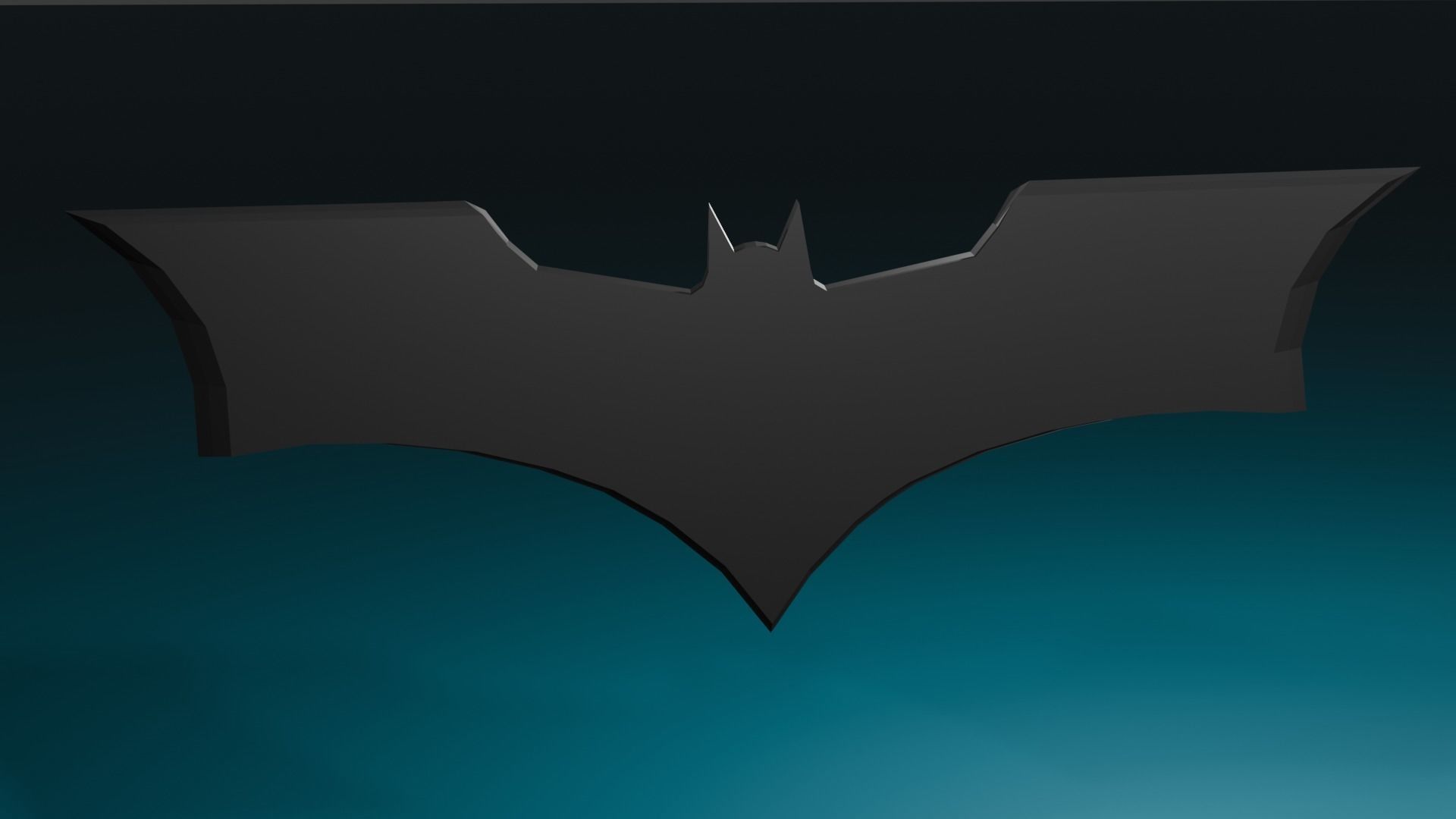 Batarang From The Dark Knight Low-poly 3D model_13