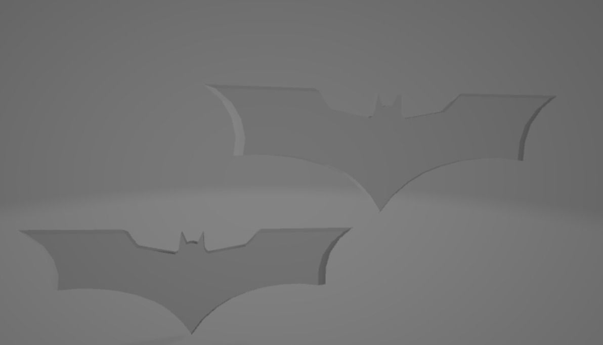 Batarang From The Dark Knight Low-poly 3D model_10