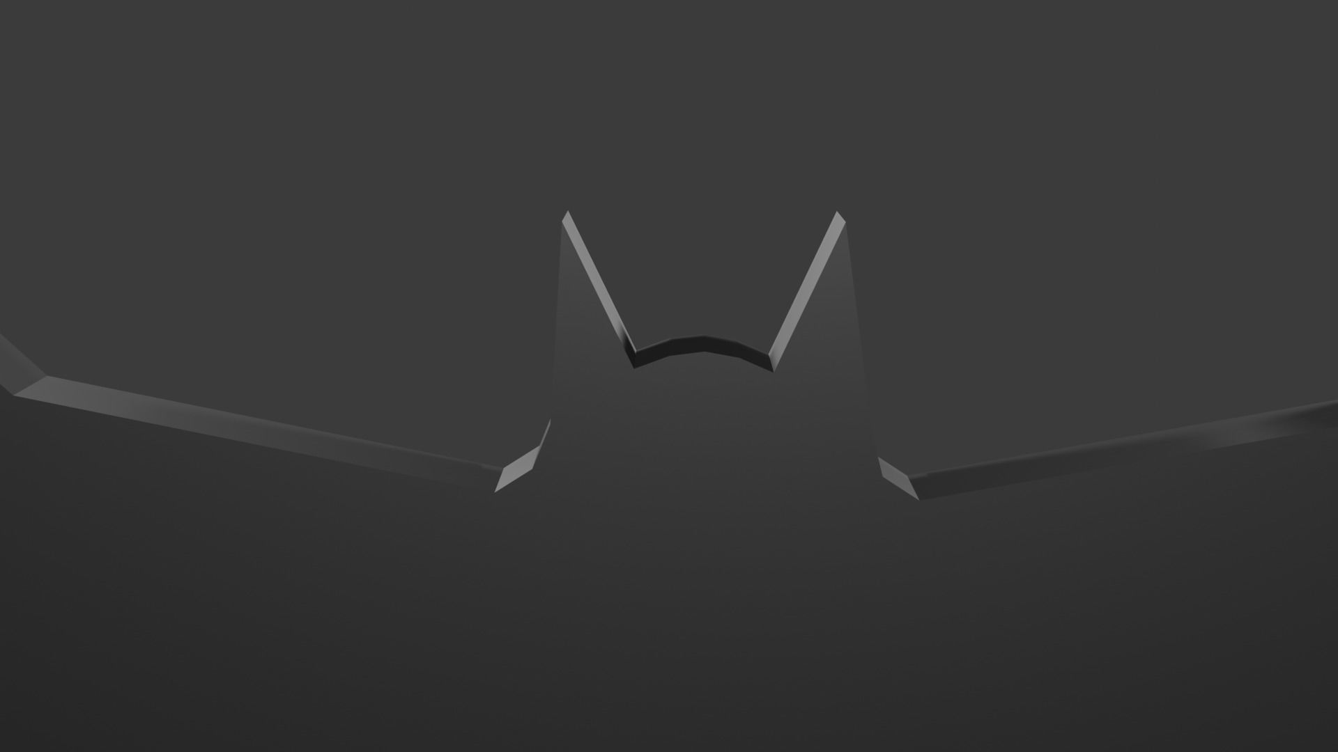 Batarang From The Dark Knight Low-poly 3D model_5