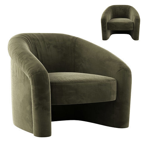Berra Chair 3D model 3
