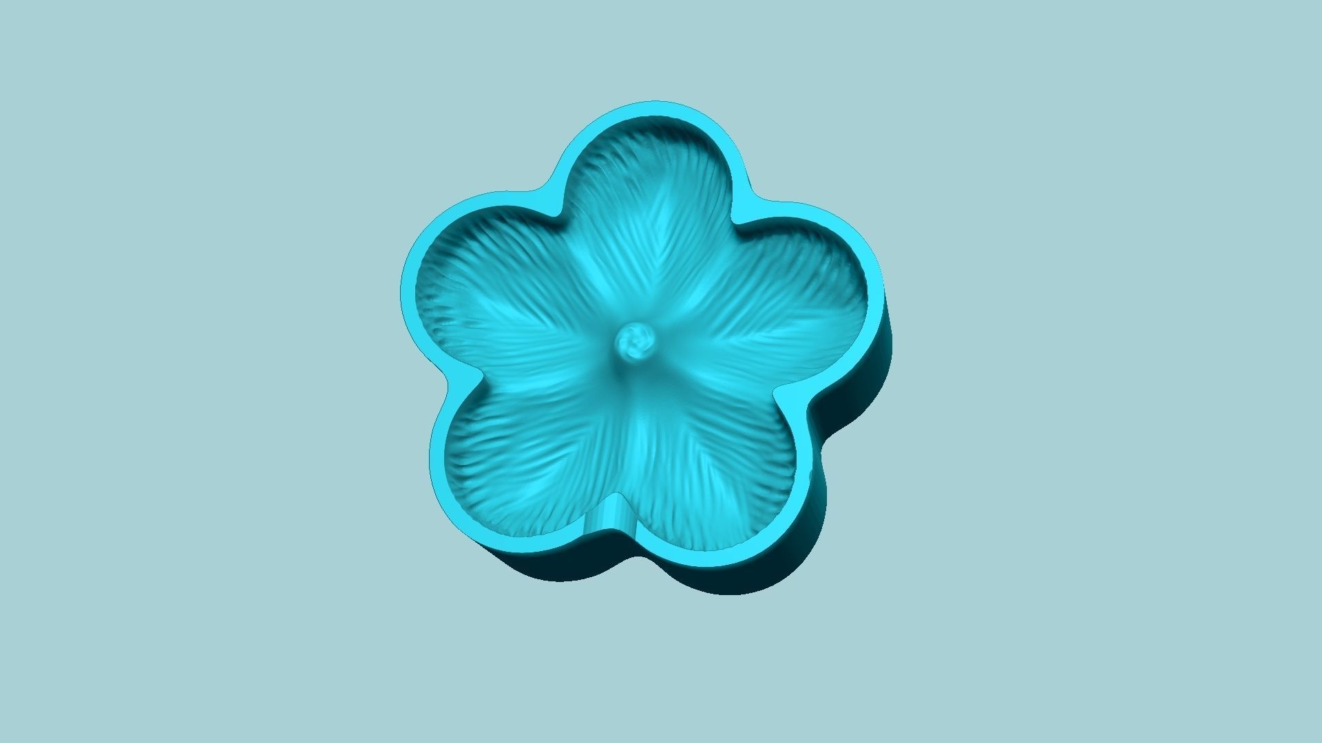 Plum Blossom Flower 02 - Moulding Artificial Craft 3D print model_2