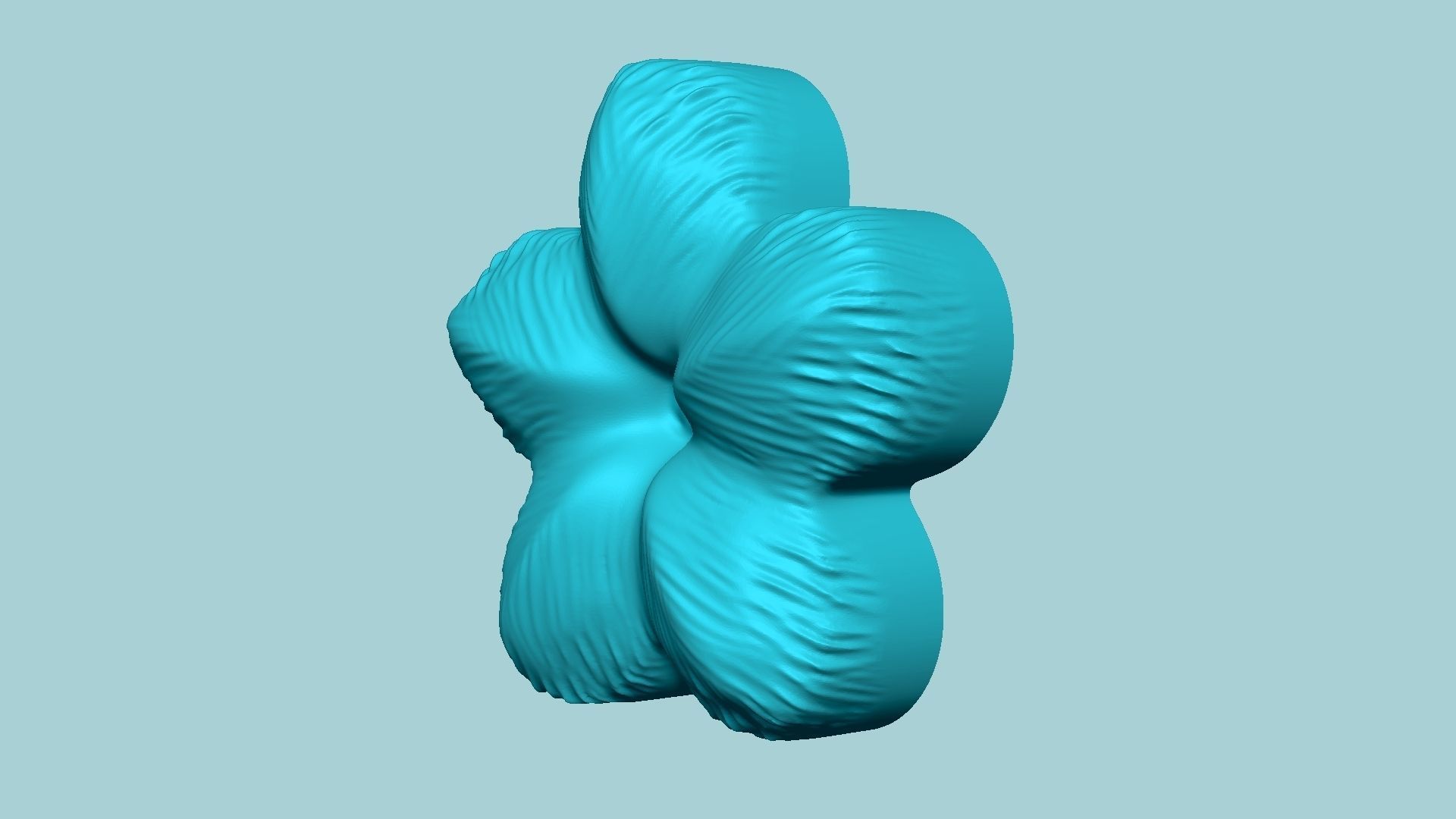 Plum Blossom Flower 02 - Moulding Artificial Craft 3D print model_4