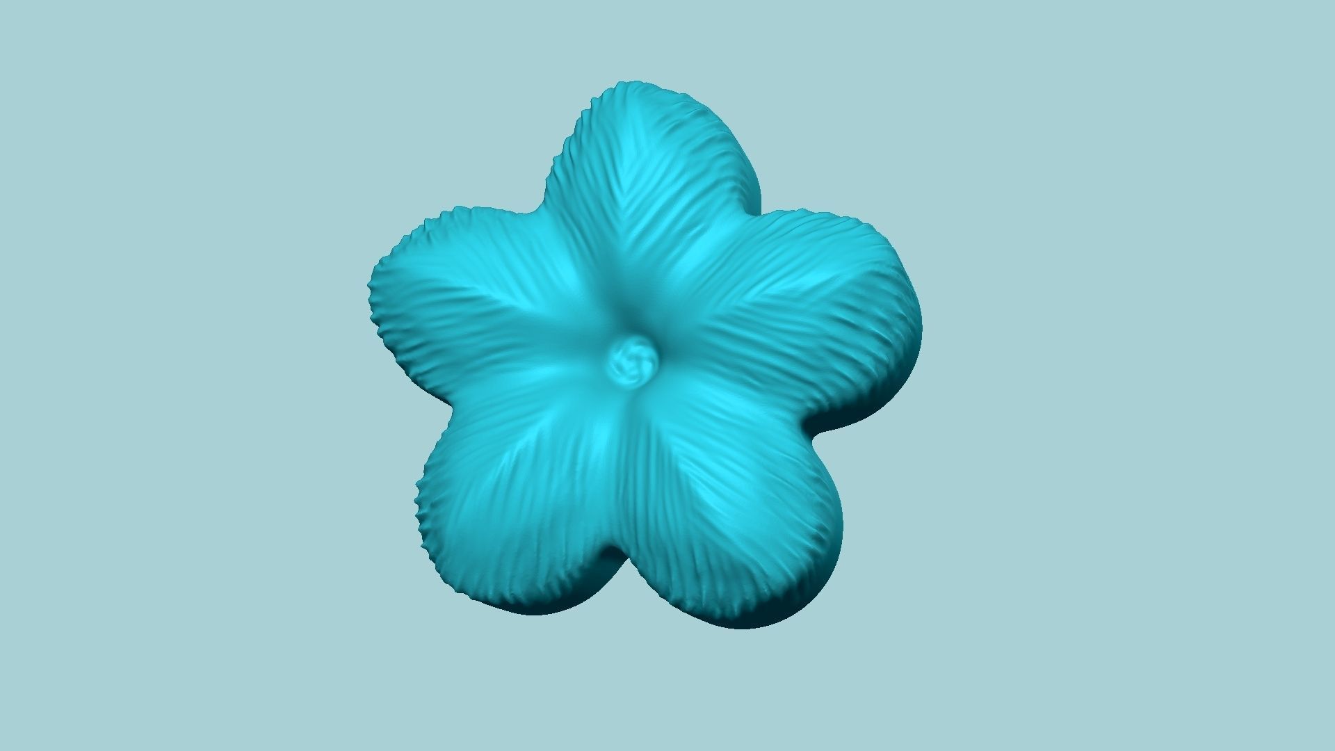Plum Blossom Flower 02 - Moulding Artificial Craft 3D print model_1